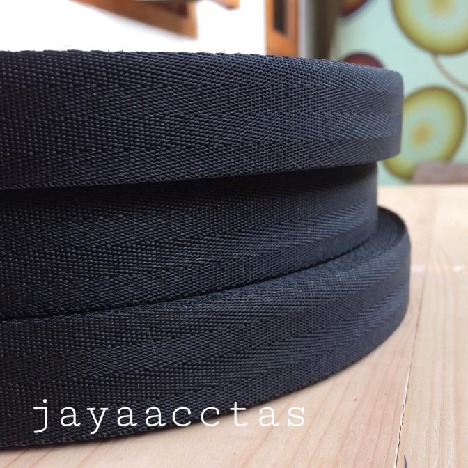 [[COD]] Tali webbing tas KTB 2.5 cm seatbelt CUCI GUDANG Kode 1355