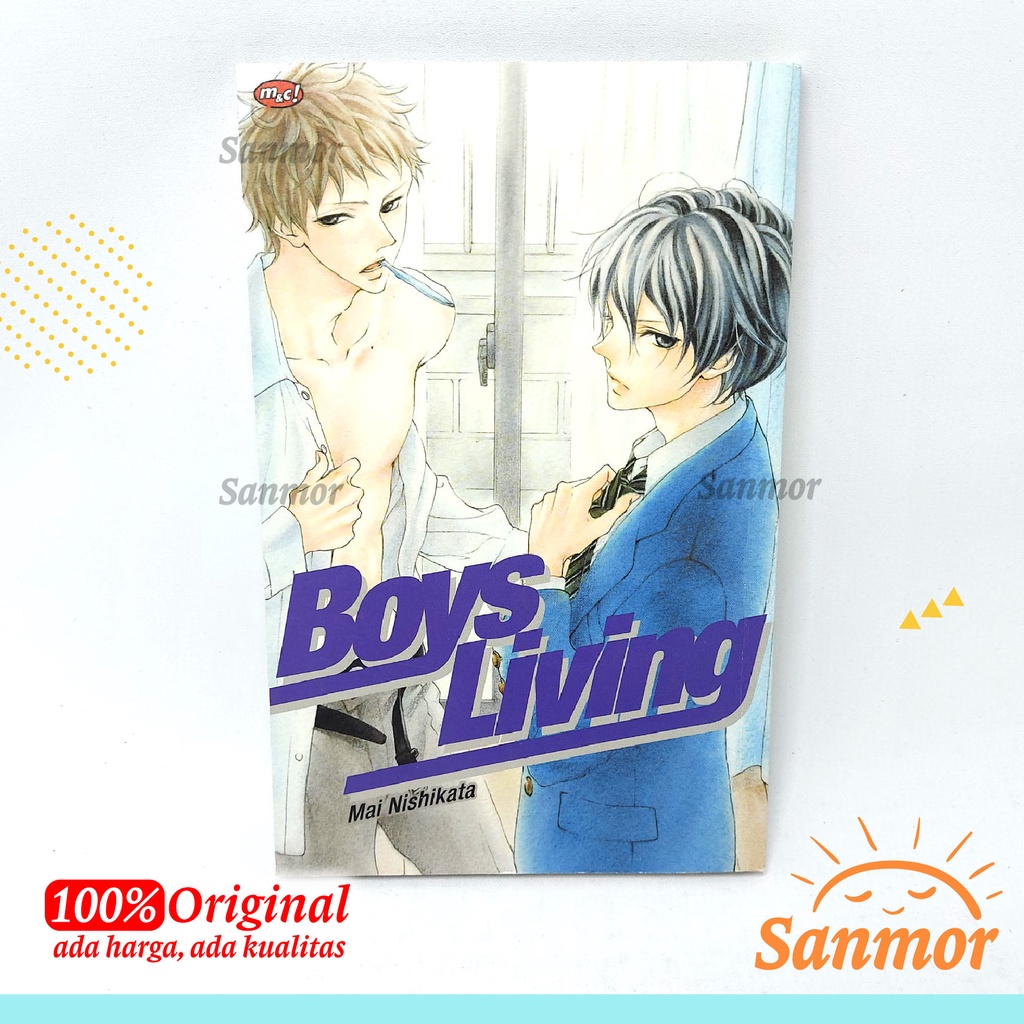 Komik Manga Jepang Komedi Boys Living by Mai Nishikata M&C