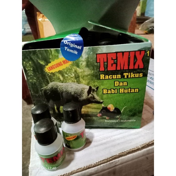 temik racun tikus dan babi
