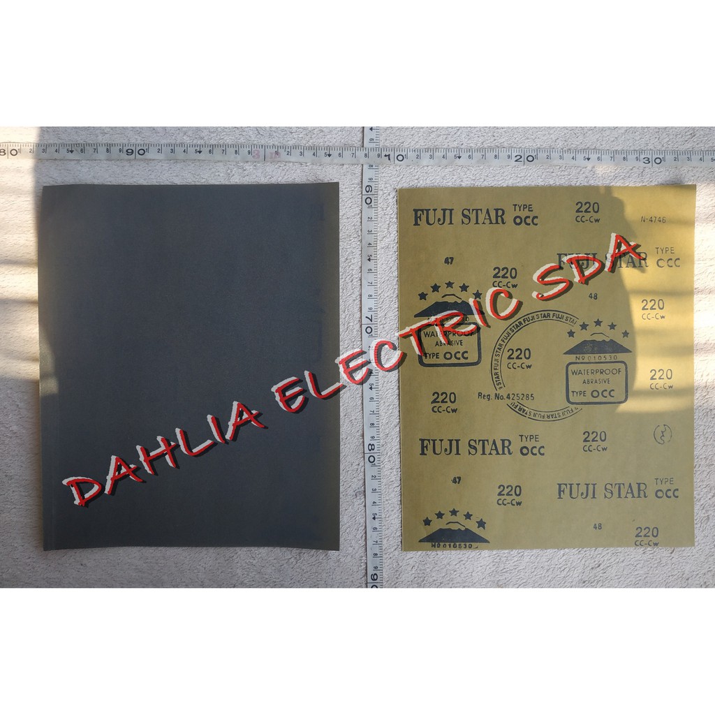 

KERTAS GOSOK NO 220 FUJISTAR