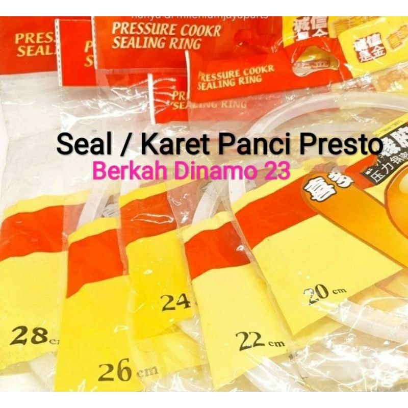 Karet Panci Presto Vicenza 3 Liter 4 Liter 5 Liter 8 Liter 10 Liter 12 Liter 12 Liter 14 Liter 16 Liter / Seal Panci Presto