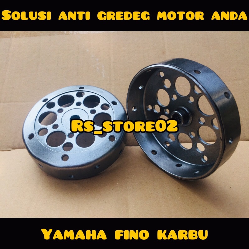 MANGKOK KAMPAS GANDA CVT YAMAHA FINO LAMA ORIGINAL / MANGKOK GANDA CUSTOM FINO 115cc