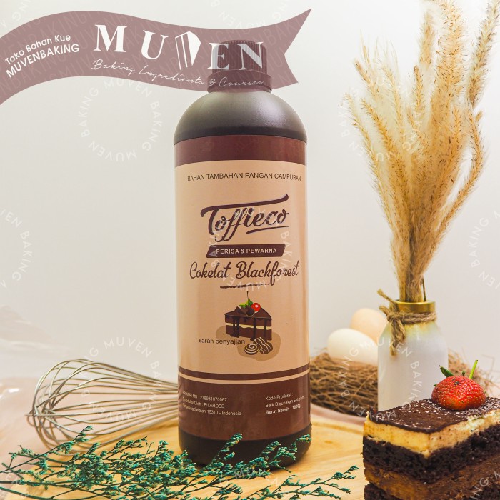 

PASTA TOFFIECO 1 Kg PERISA COKLAT BLACK FOREST COKELAT CHOCOLATE