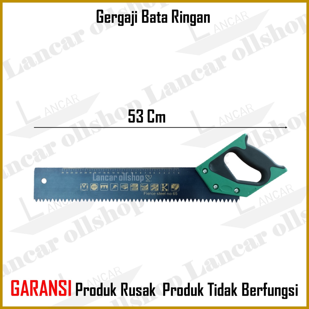 Gergaji Hebel / Gergaji Bata Ringan / Gergaji Hebel Gagang Karet