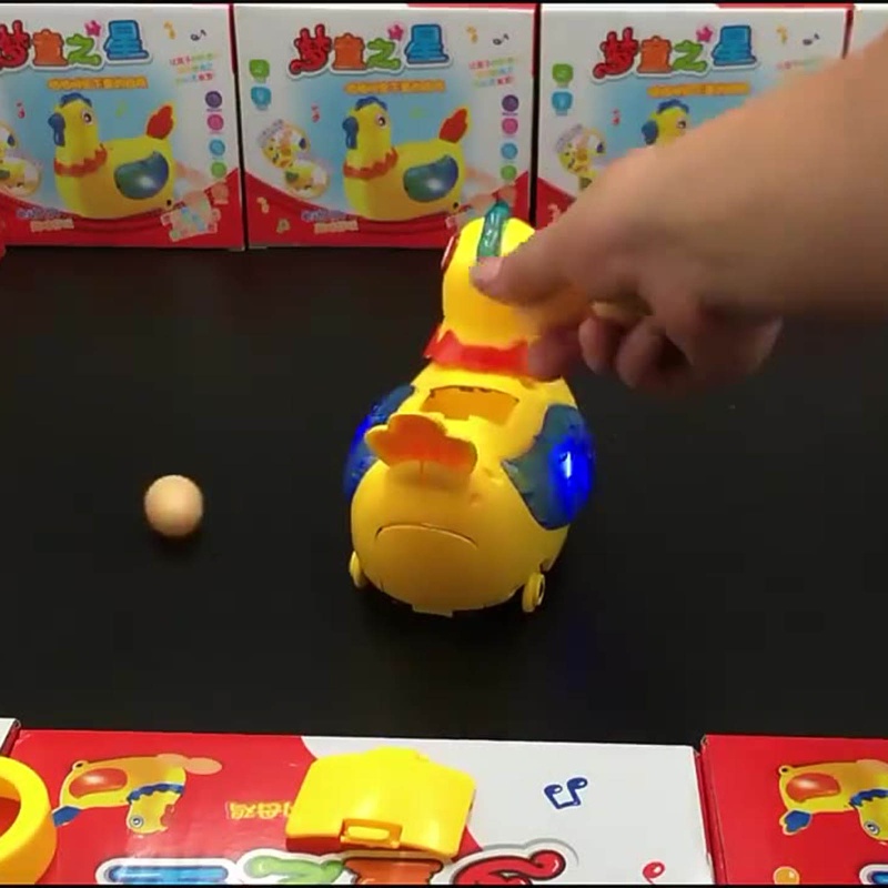 Mary Chicken Petelur Mainan Hewan Ayam Lucu Elektrik Dengan Musik Suara Mainan Menyenangkan Anak Ayam Interaktif To