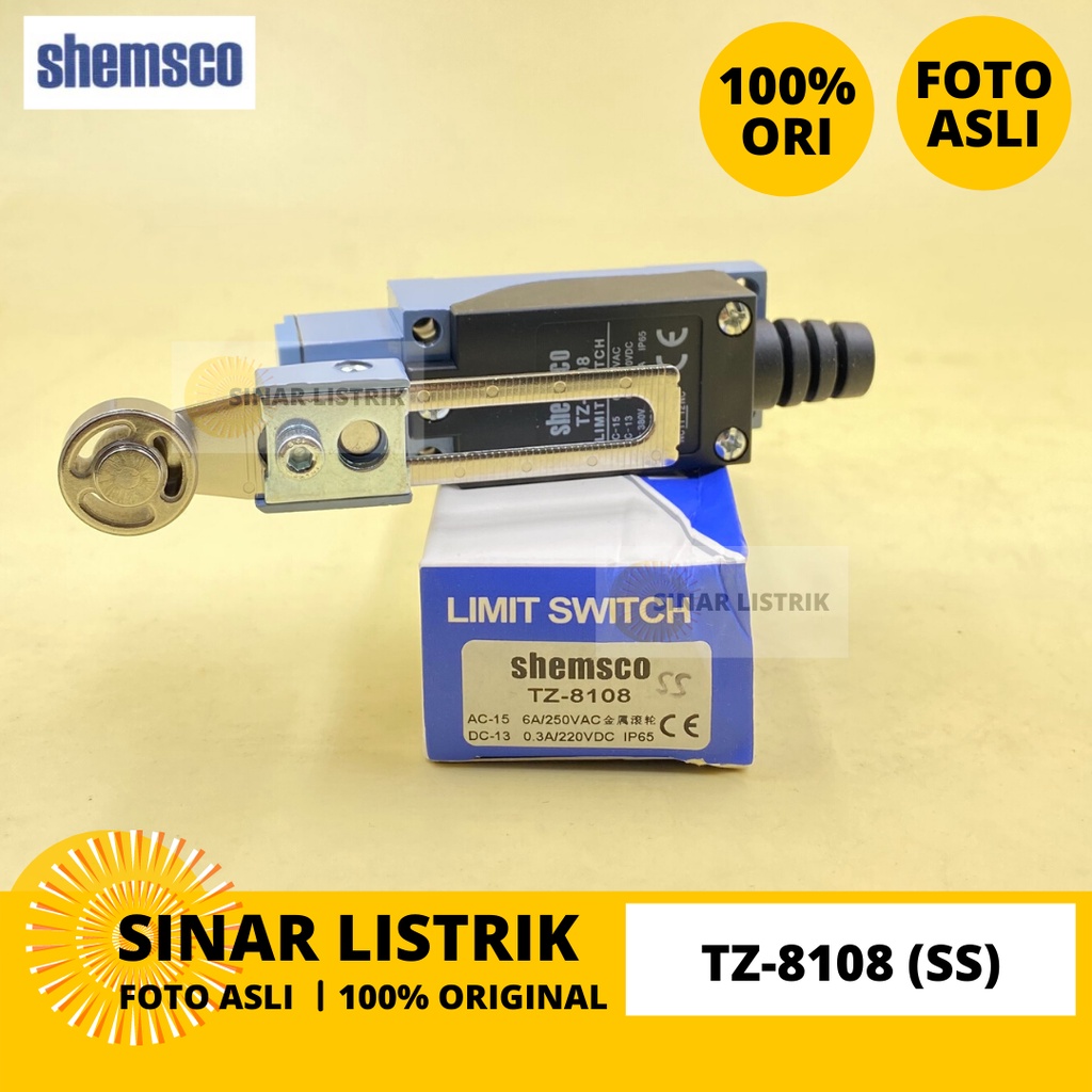 Limit Switch Shemsco TZ-8108 TZ 8108-SS setara OMRON D4V-8108Z