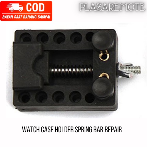 watch Case Holder Jam Tangan alat bantu servise jam tangan ukuran besar / catok jam besar hitam