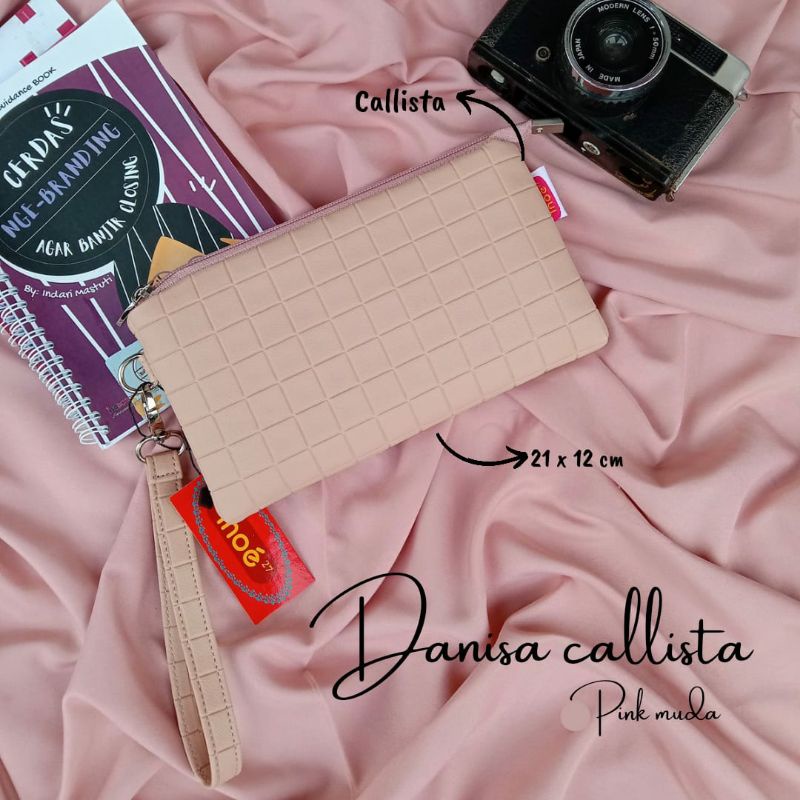 DANISA FLIP CALLISTA || DOMPET POUCH KOTAK || ORI BY INOE