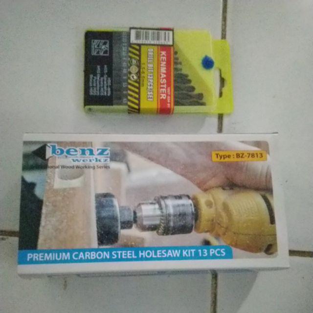 Holesaw 13 Pcs Hole Saw Pelubang Kayu 13 Pcs