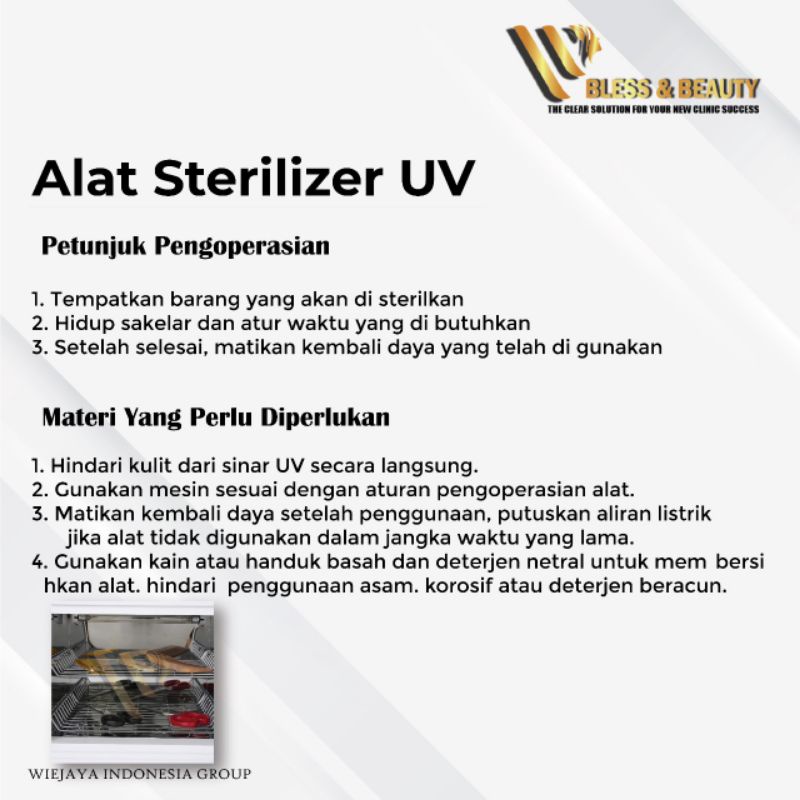 Alat sterilizer Box uv sterilizer box alat steril alat salon medicure alat rumah tangga