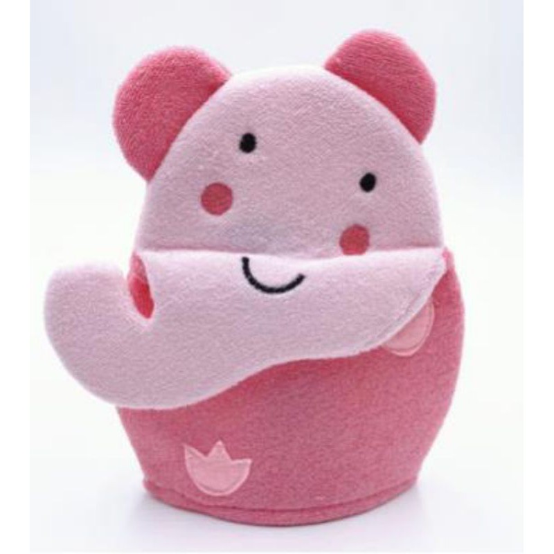 Waslap Karakter Boneka Tangan Import Halus Murah