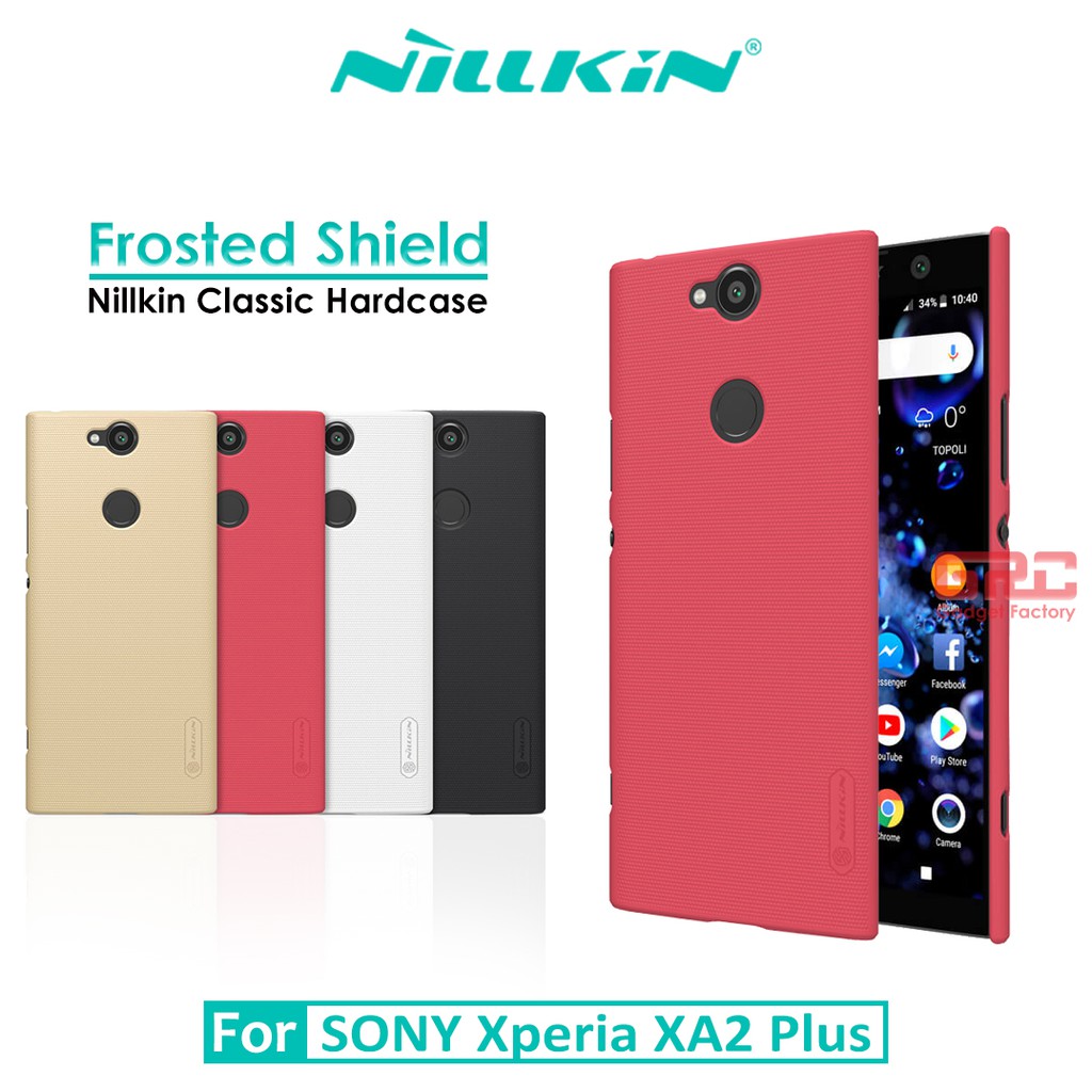 Hard Case SONY Xperia XA2 Plus Nillkin Frosted Shield Casing Original