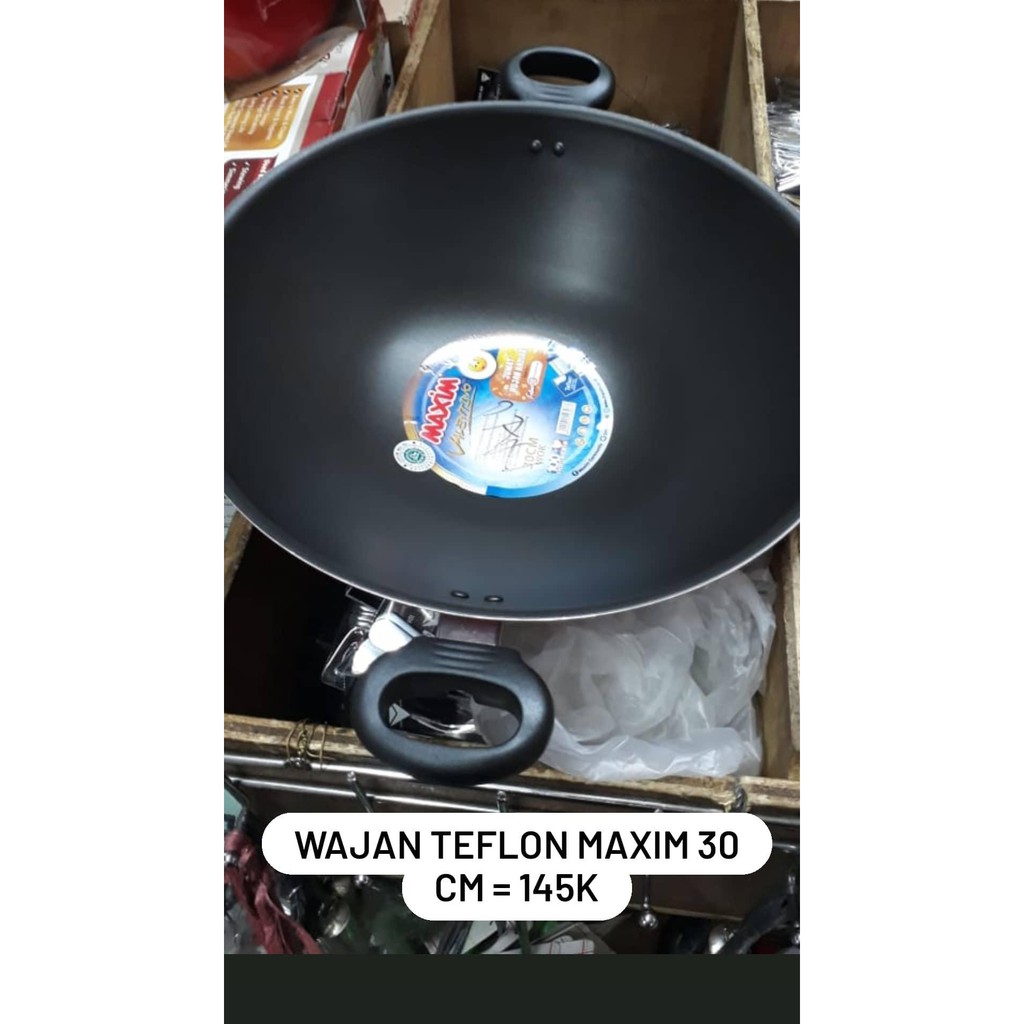 Wajan Teflon Maxim 30 cm