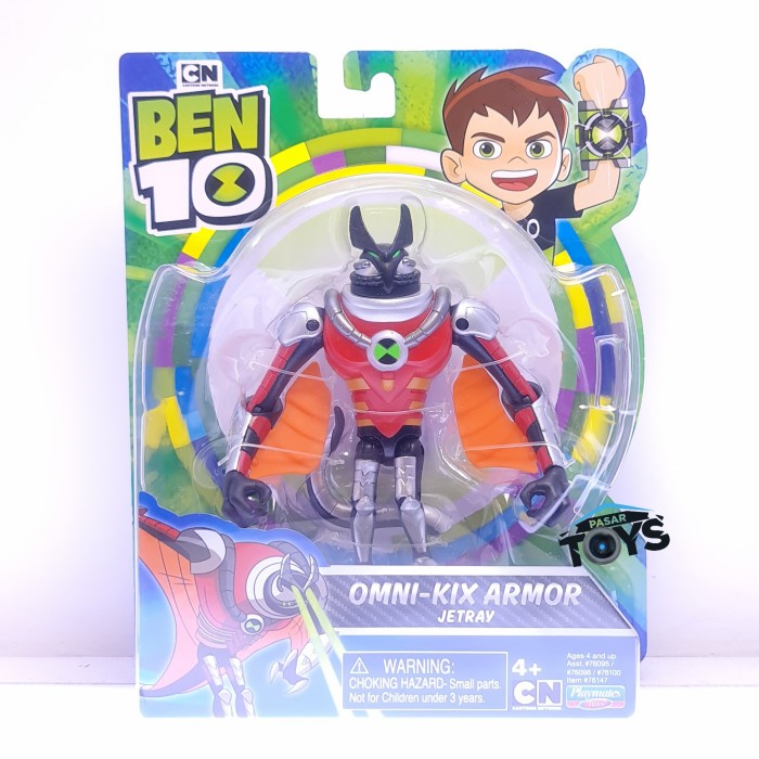 Ben 10 Omni-Kix Armor Jetray Basic Figure