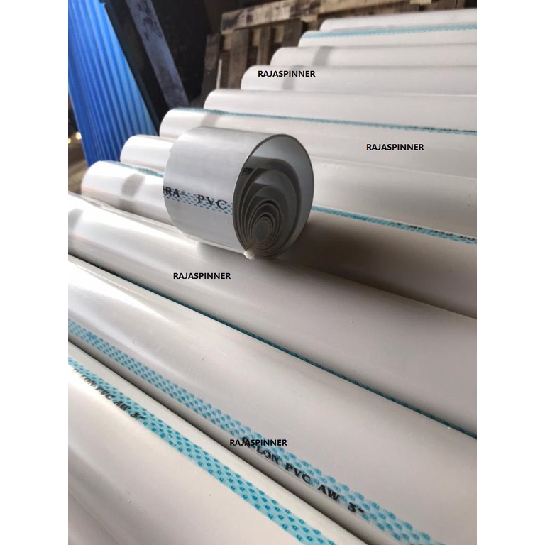 Pipa PVC 4" INCH AW per 1 Meter Pipa Baru Berkualitas