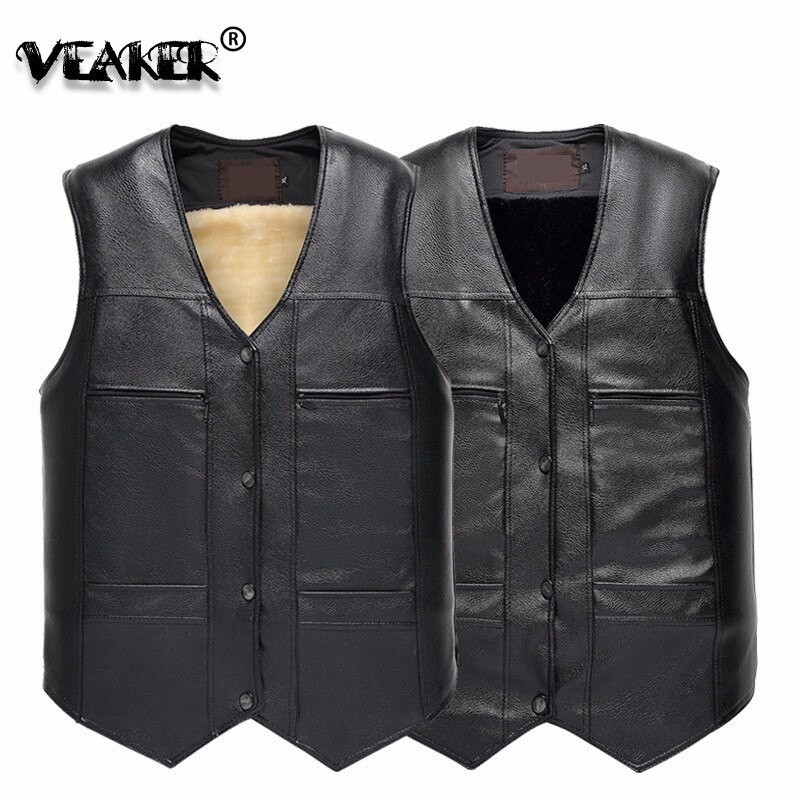 leather vests men
