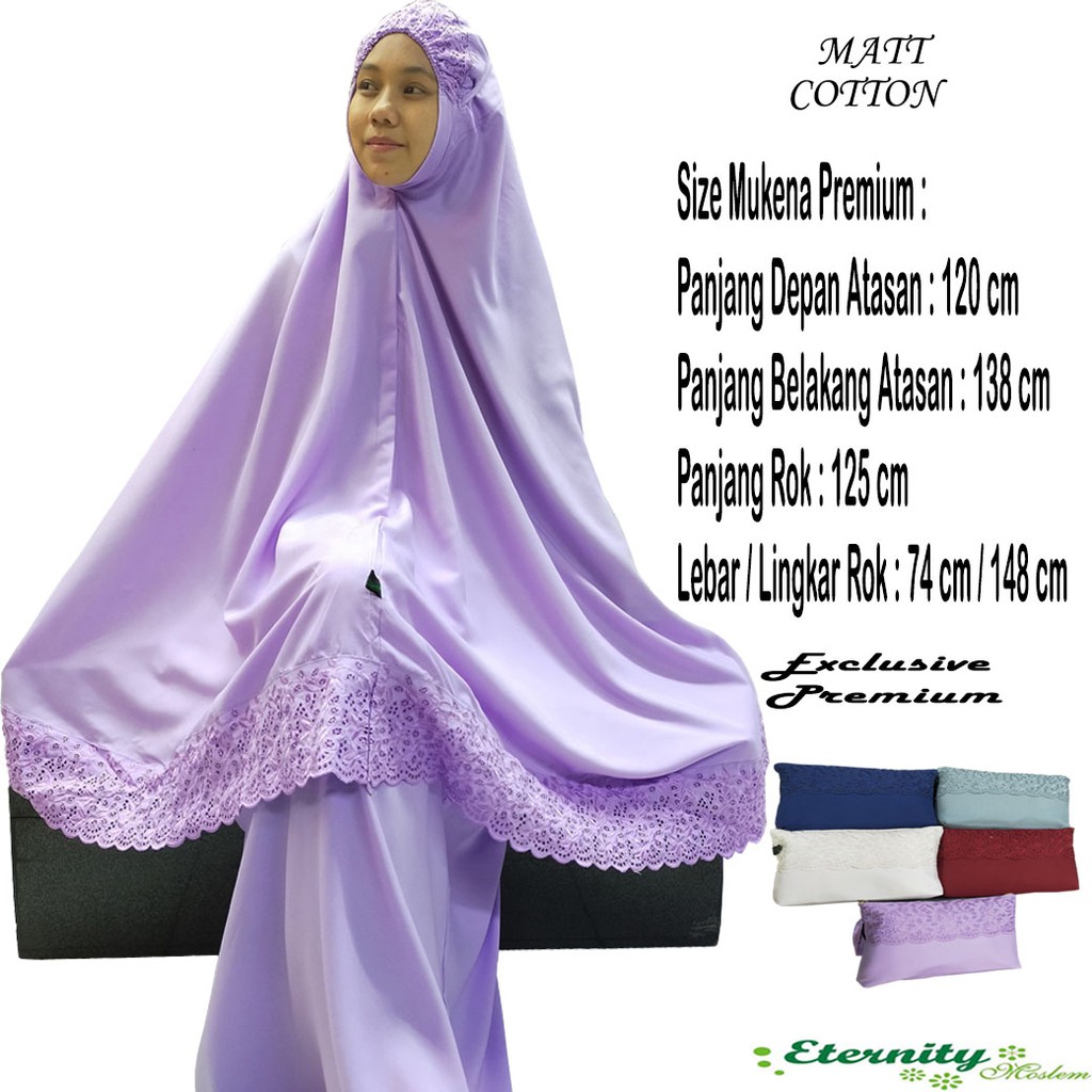 Mukena Bordir Rukaiyah Mukena JUMBO Mukena ETERNITY premium Terbaru