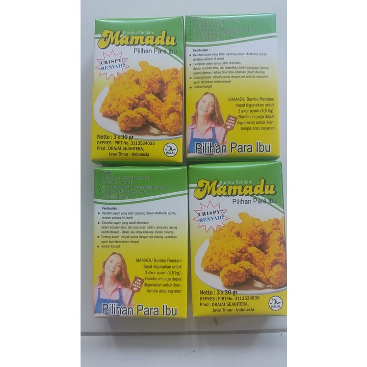 

BUMBU RENDAM / MARINASI AYAM FRIED CHICKEN "MAMADU