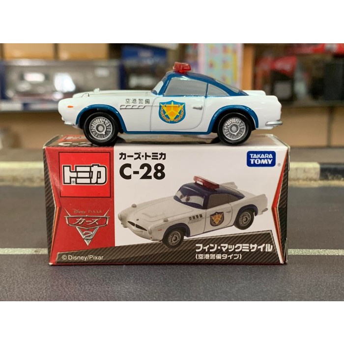 Tomica Disney Pixar Cars C28 Finn McMissile Airport Guide