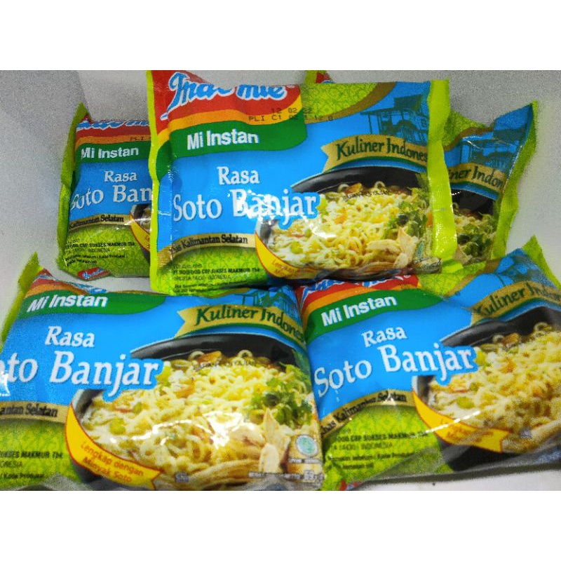 

INDOMIE RASA SOTO BANJAR, Khas Kalimantan Selatan