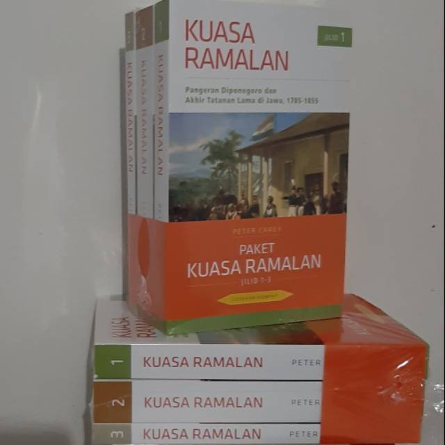 RB Paket Buku Kuasa Ramalan Diponegoro Oleh Peter Carey