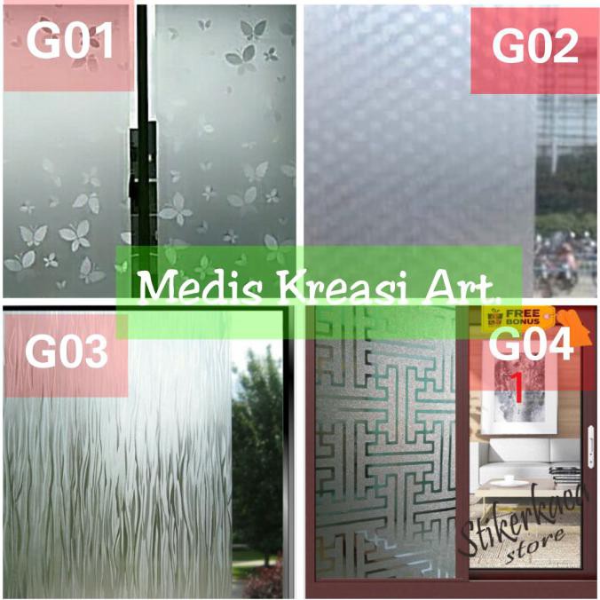 

BEST SELLER Stiker//Stiker Kaca gliter lebar 120 AP46