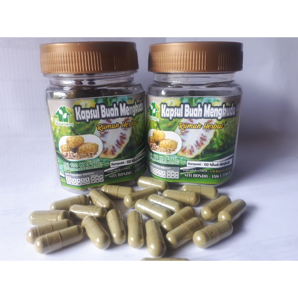 

Kapsul buah mengkudu isi 100 pcs