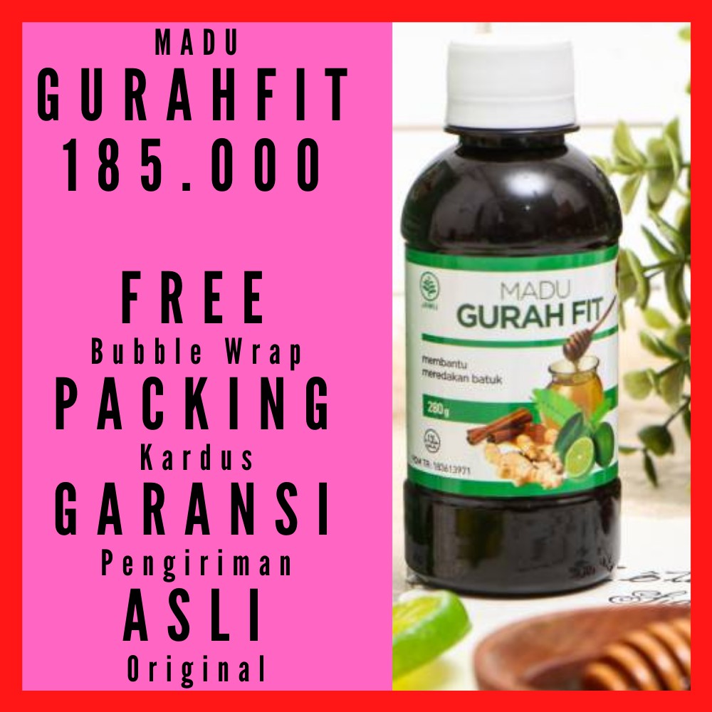 [DISTRIBUTOR] Madu Gurah Fit Asli Original Beli 2 Gratis 1 Tidak Ada Batuk Sesak Bukan Paket Gold