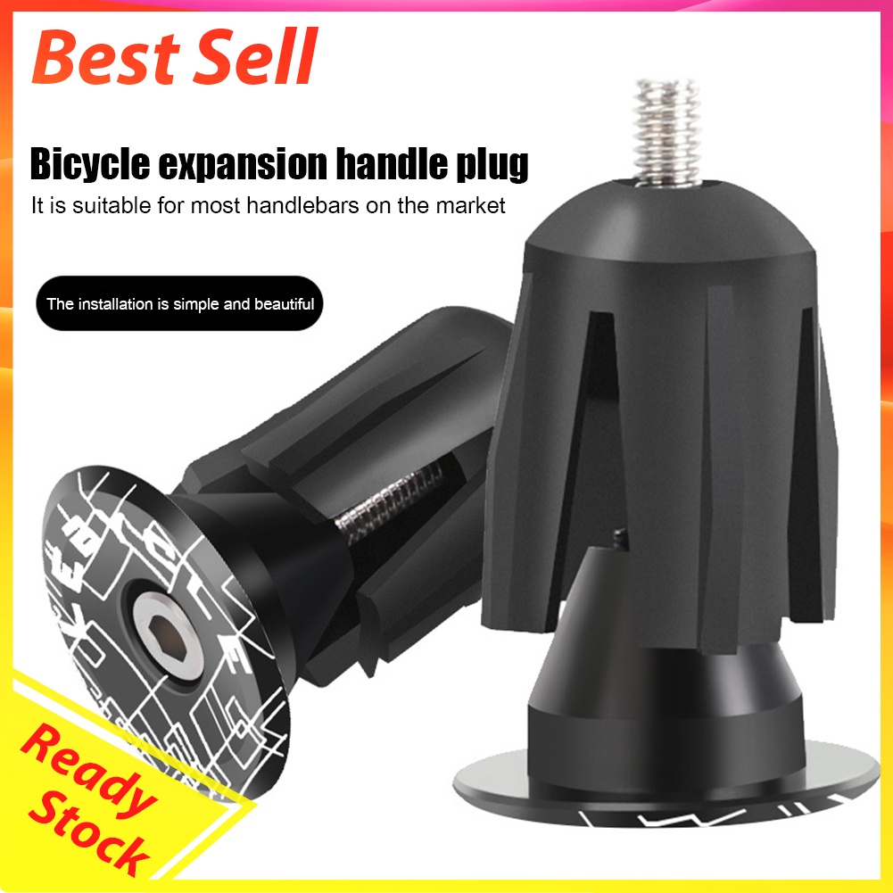 2pcs MTB Bicycle Handlebar End Plugs Aluminum Alloy Road Bike Handle Grips