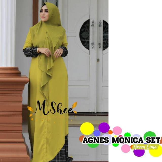 Agnes monica set by m.shee