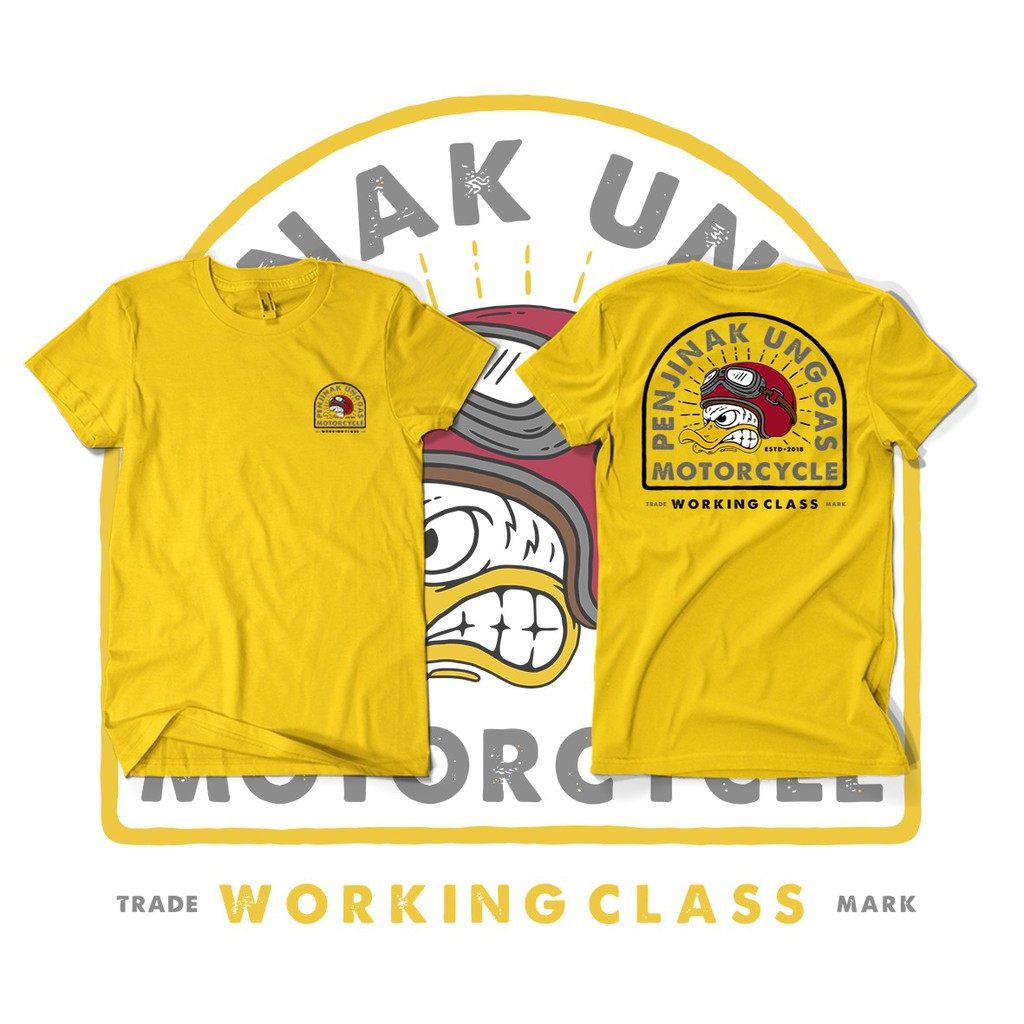 T-SHIRT - WORKING CLASS (YELLOW)