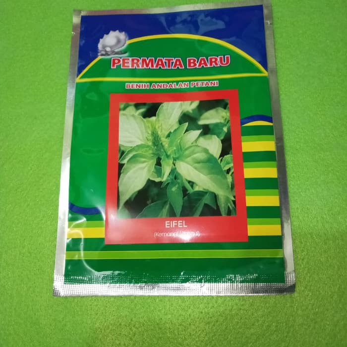 

Jual Benih Kemangi EIFEL, 5 gr Berkualitas