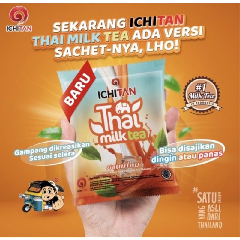 Jual Ichitan Thai Tea Sachet Nestle Ideal Sachet Shopee Indonesia