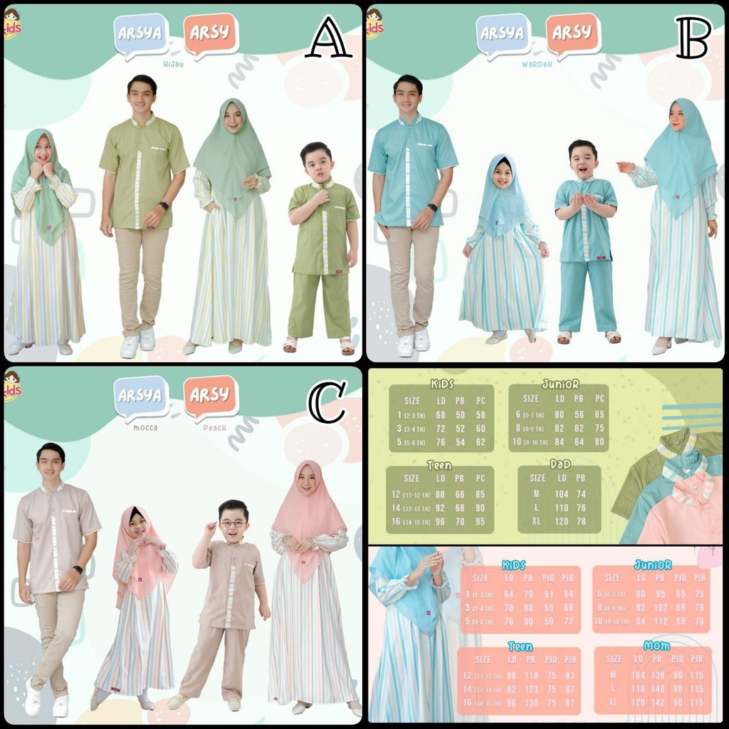 A2KIDS GAMIS ARSYI DEPOK