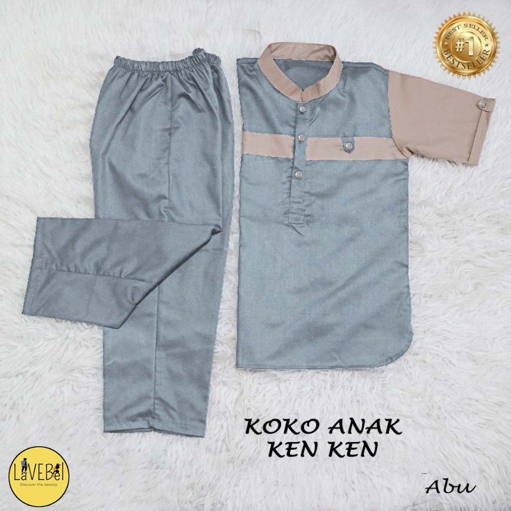 LVB Setelan Koko Anak KEN KEN/Baju Setelan Anak Murah/Baju Koko Anak Laki-laki/22341 243 22345 22347