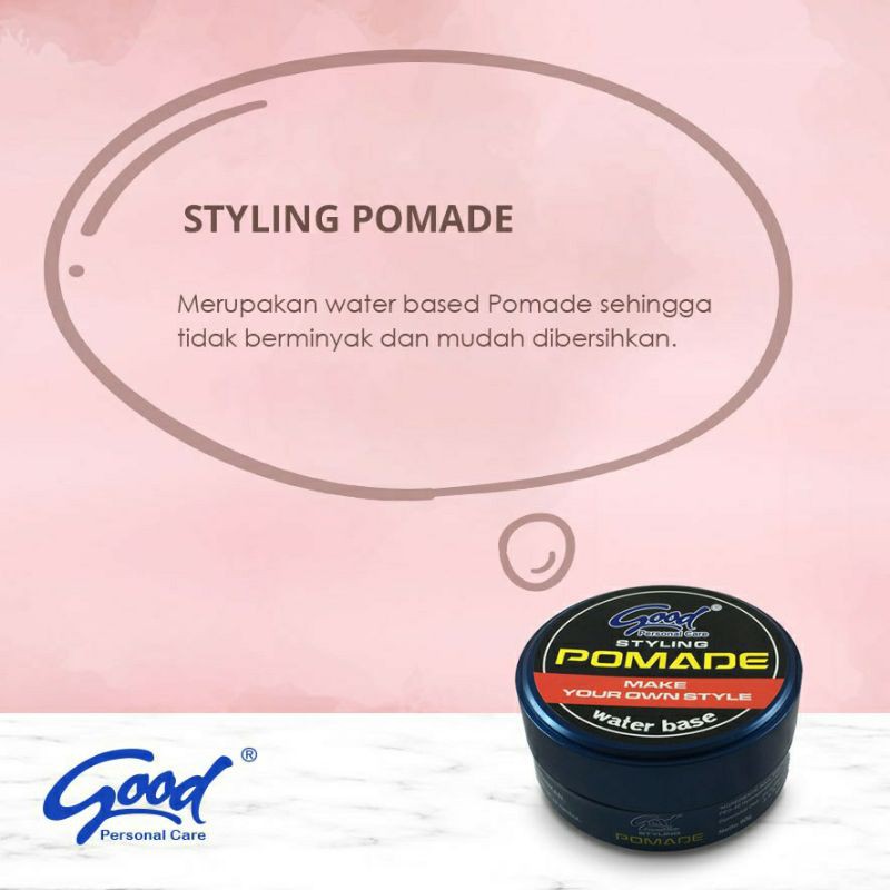 GOOD Hair Styling Pomade 80 GR