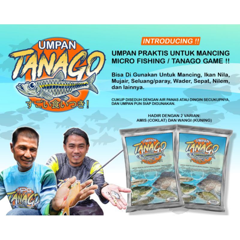 Umpan tanago Umpan Praktis untuk mancing mikro fishing Tanago Game Indonesia Memancing