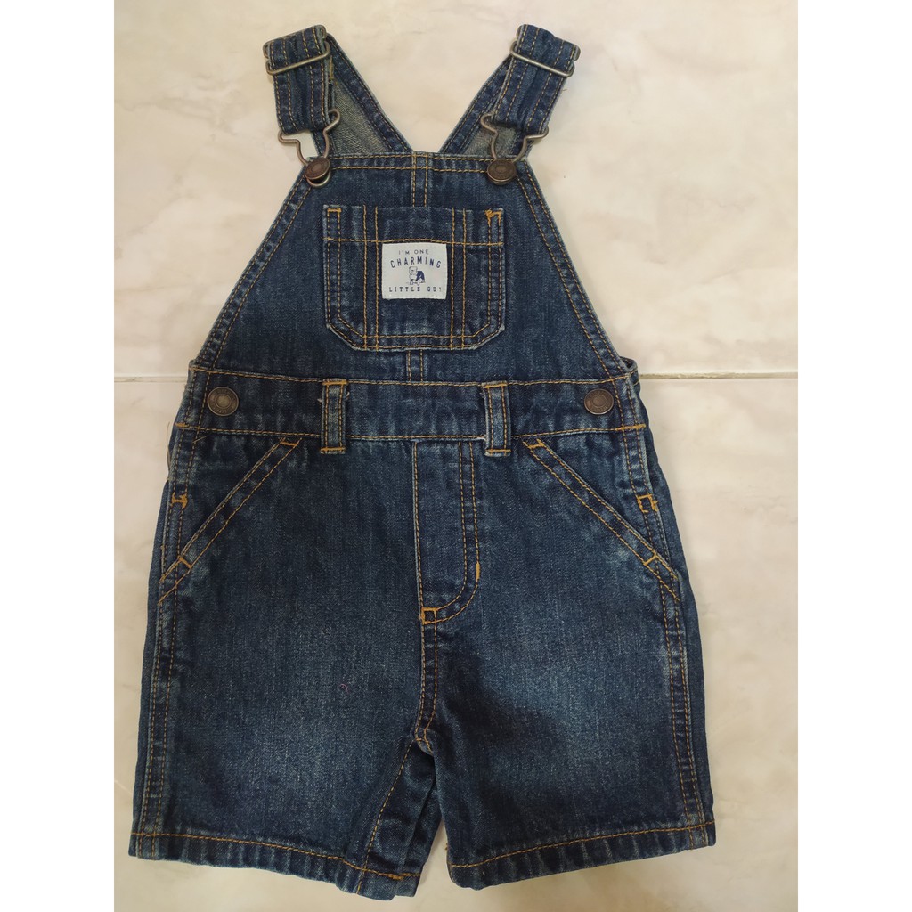 CARTER'S Overall Baby Jeans Preloved