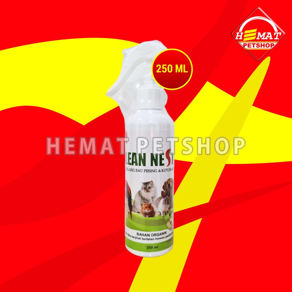 Pengilang Bau Organik Aman Clean Nest Spray 250ml