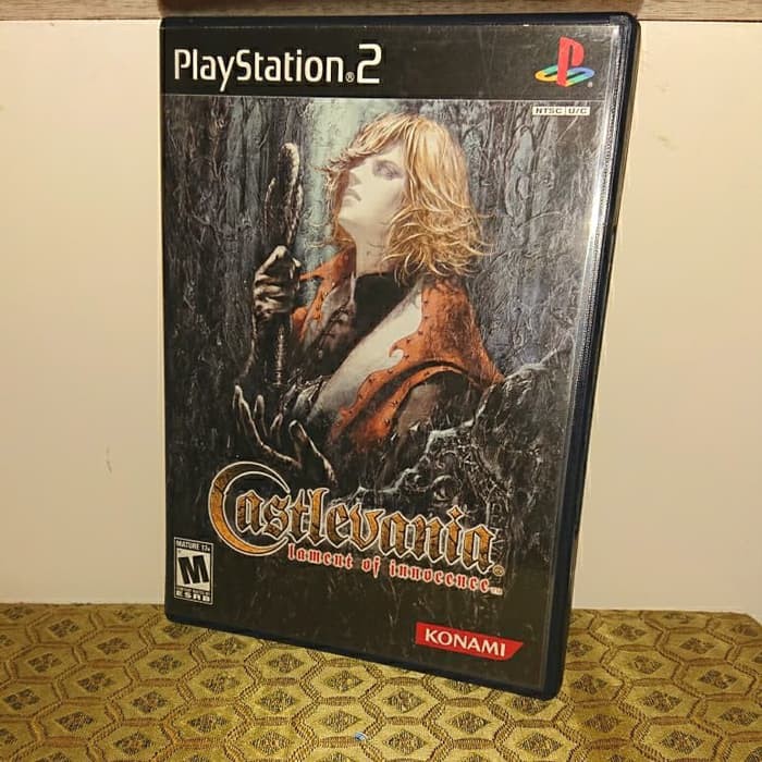 Sony Playstation 2 DVD Game Castlevania Lament of Innocence Kaset Games PS2 REGION 1