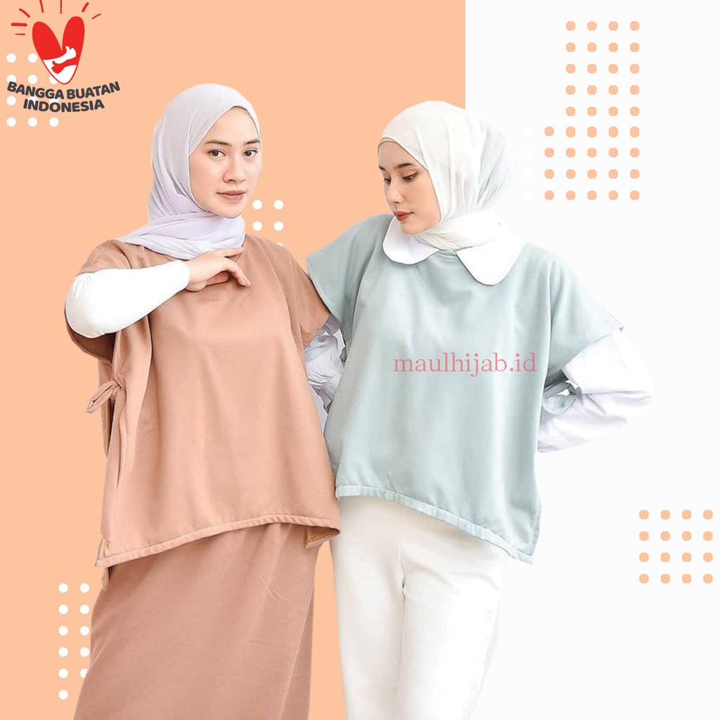Outerwear - Caly Vest / Rompi Wanita / Fashion Terkini / Sweater Termurah / Rompi Polos