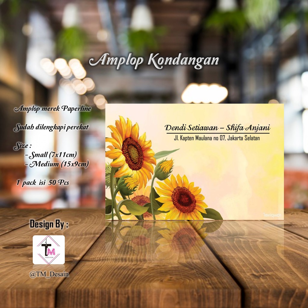 

isi 50 pcs Kode D47, D48 - Amplop Kondangan / Amplop Desain / Amplop Nama