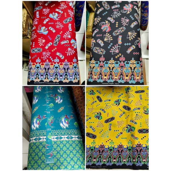 Bahan BATIK PAPUA/Harga tertera 1/2(0.5)mtr