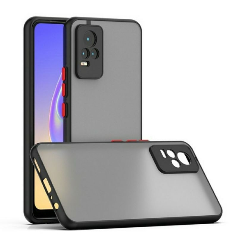 Case Vivo V21 4G 2021 Hybrid Hardcase Transparan Aero