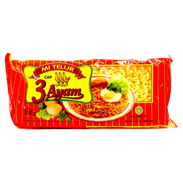 

Cap 3 Ayam Mie Telor Mrh 200 Gr