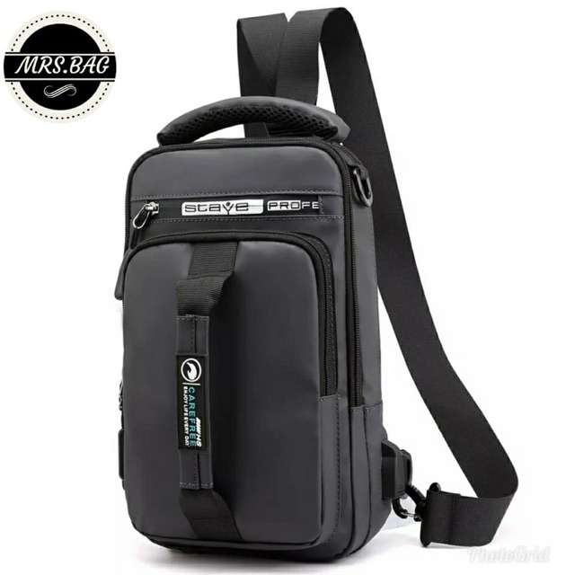 New FASHION Sporty Multifungsi GEGOH STAY-PROFESIONAL 3in1 Gaya Bisa Selempang Ransel Waistbag /TAS BARU