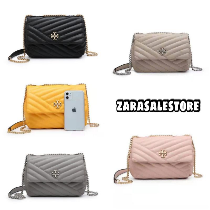 BARUUU!! TAS WANITA TORRY BURCH KIRA CHEVRON CONVERTIBLE #48999