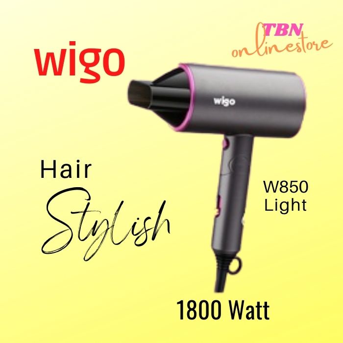 WIGO hair dryer w-850 light Pengering Rambut Salon - Hairdryer best Quality