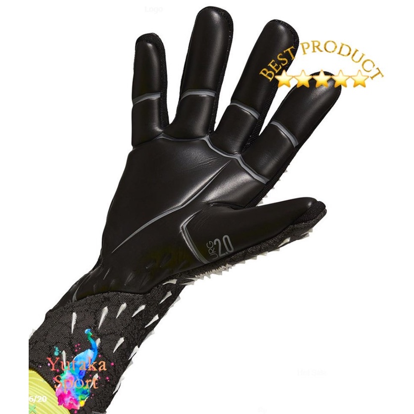 SARUNG TANGAN BOLA KIPER ADIDAS PREDATOR PRO URG 20 HYBRID DEMON SKIN  BEST QUALITY IMPORT