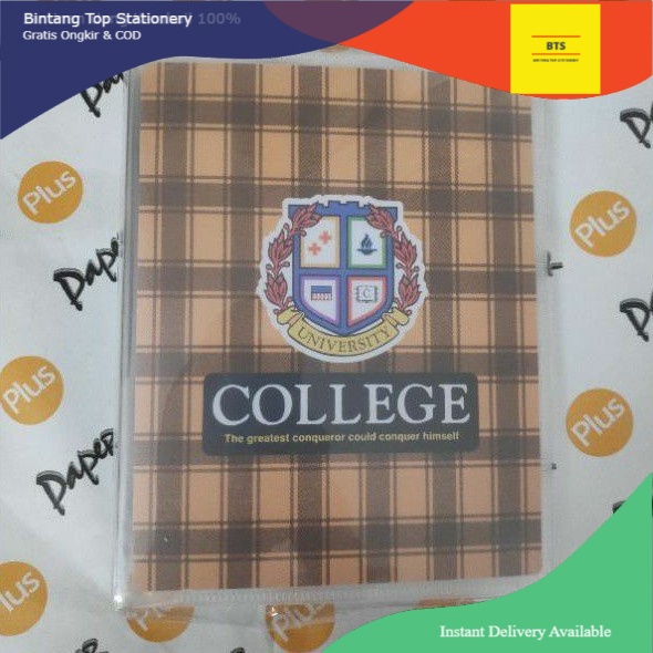 

[BTS] Binder A5 JOYKO College Transparan